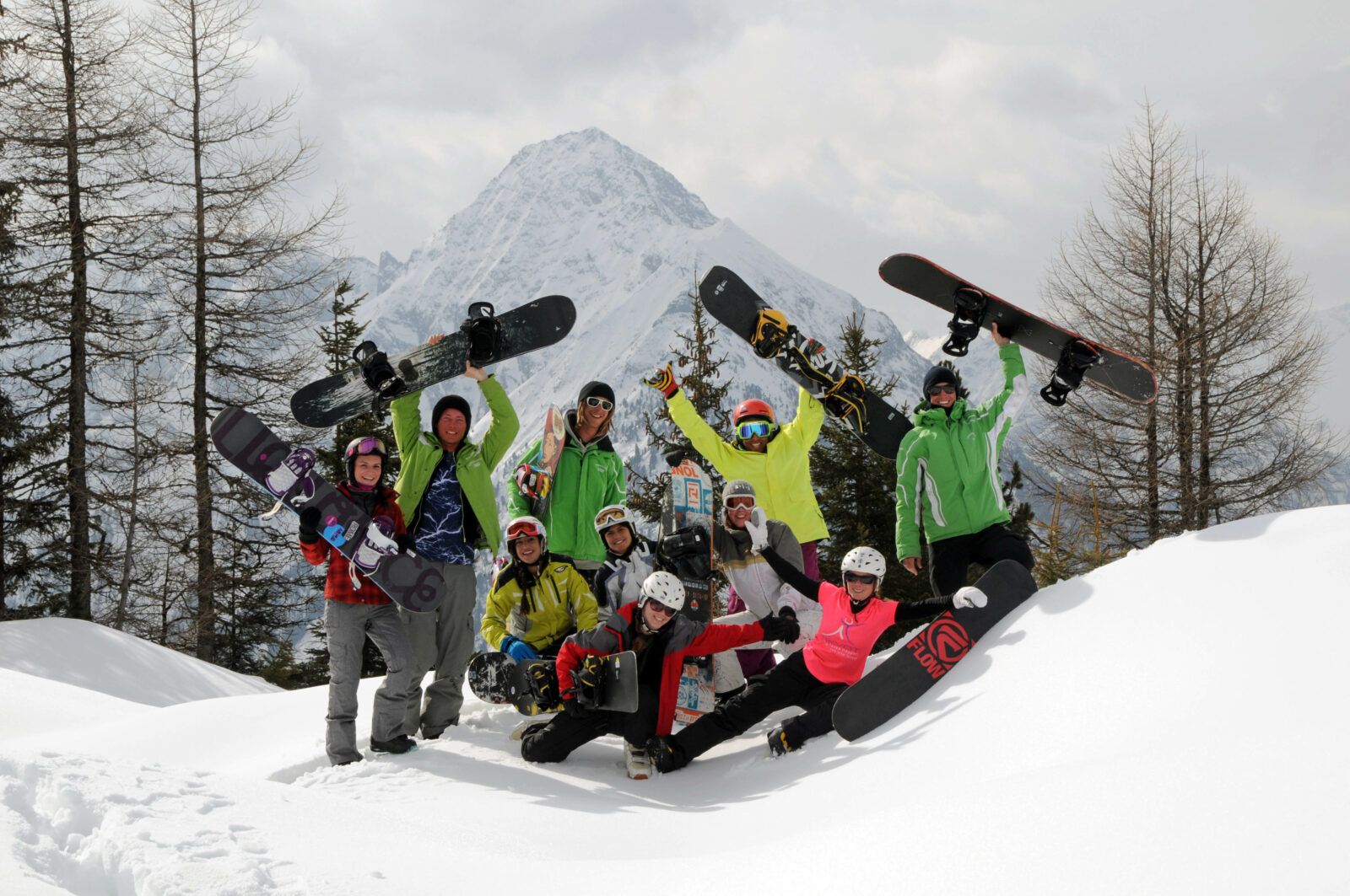 Gruppenkurse Snowboard