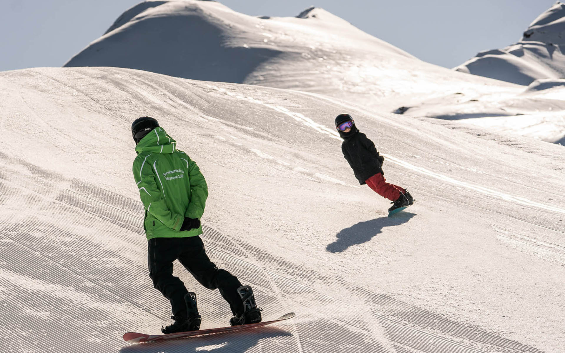 Snowboard courses Mayrhofen 3000 Zillertal